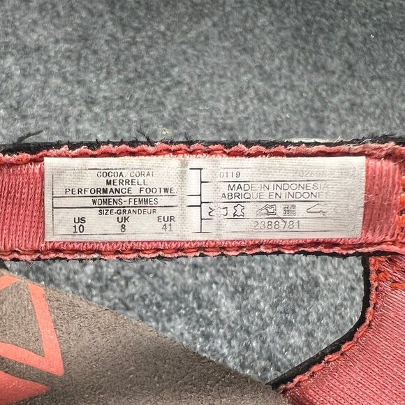 Merrell Sandspur Sandals Women's 10 Cocoa Coral Strappy Outdoor Athletic Water - Picture 12 of 12